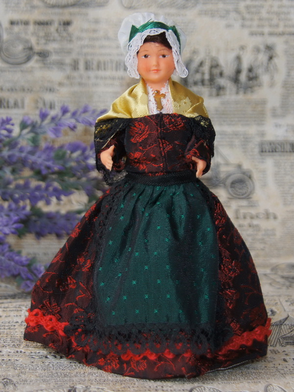 Французская коллекционная кукла, 13 см (2007283)