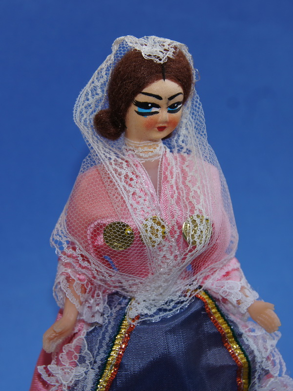 Греческая кукла в национальном костюме, 25 см (2008491)