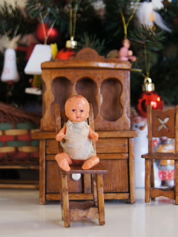 Мини пупсик Emil Schwenk, с маркировкой, Германия, 7 см, 600255