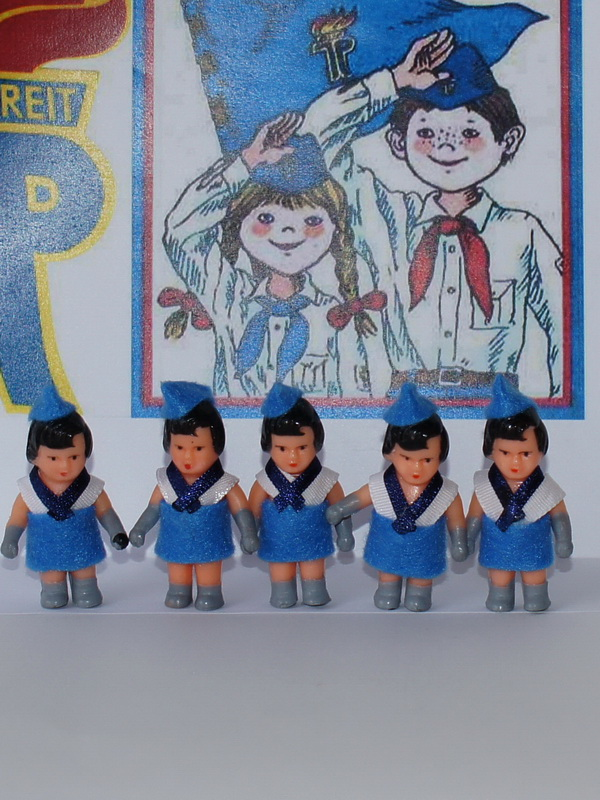 Пионеры-тельмановцы ГДР, 5 см, 600427