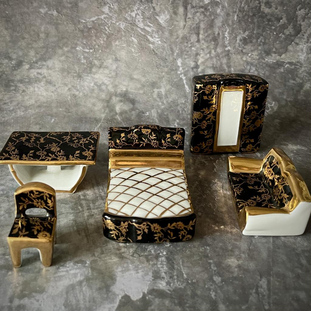 Фарфор миниатюра лимож