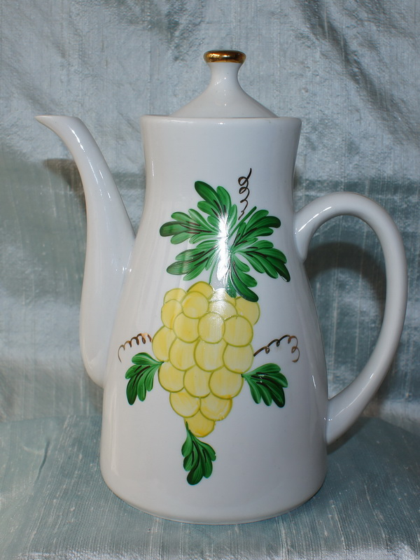 Фарфоровый кувшин, СССР, Сысерть, 22 см