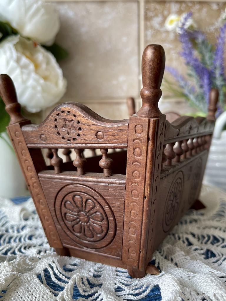 Старинная бретонская кровать (м), с клеймом