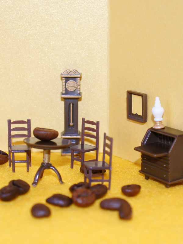 Микро мебель (1:48). Гостиная