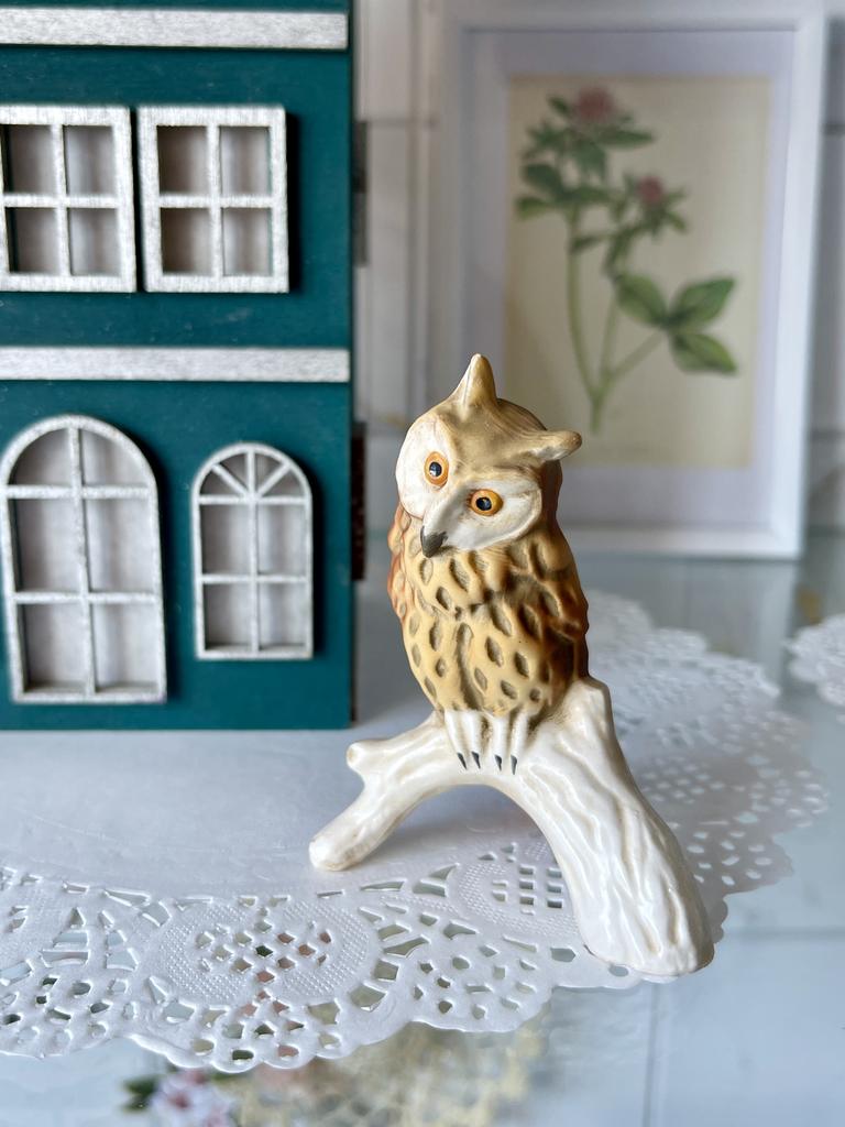 фарфоровая статуэтка Сова, Goebel, 7 см