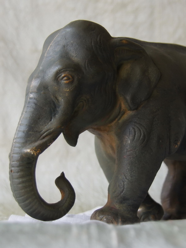 Старинная игрушка "Слон" СССР, с клеймом