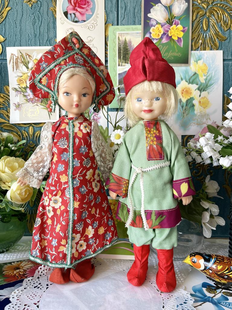 Советские куклы Ленигрушка