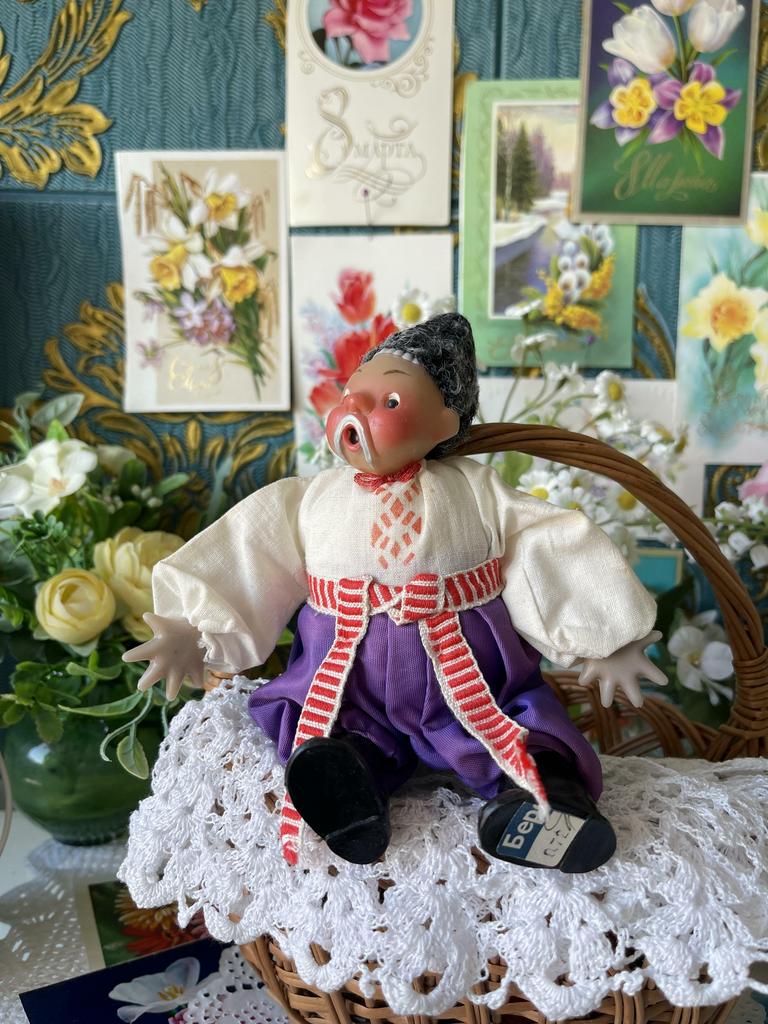 Игрушка кукла чуб ссср