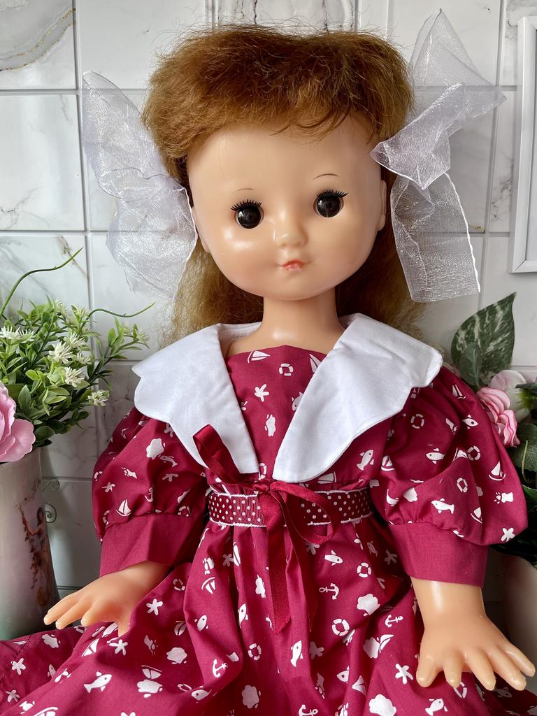 Кукла СССР шагающая "Олеся", 65 см