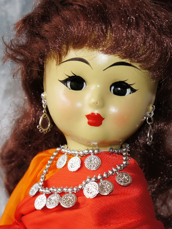 Кукла "Цыганка Аза", с этикеткой, 38 см (400357)