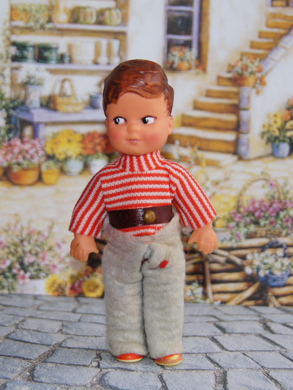 Кукла Мальчик ГДР, 13 см, 600713