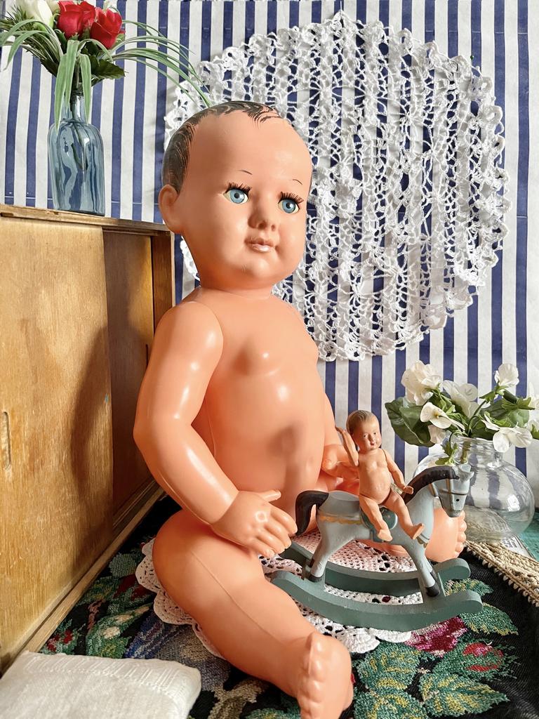 Старинный французский пупс Petit Colin, 50 см