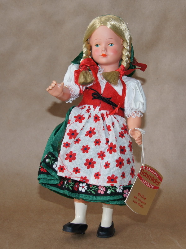 Немецкая кукла, Schmider, 21 см