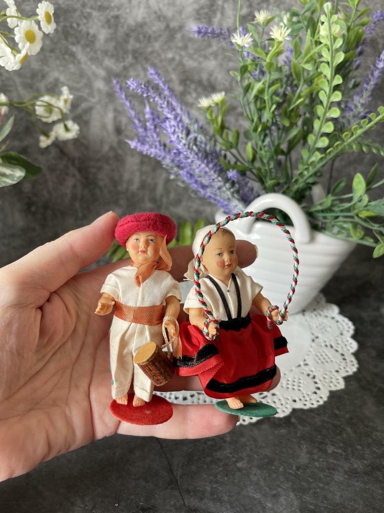 Пара куколок Petitcollin, 9 см (1401069)