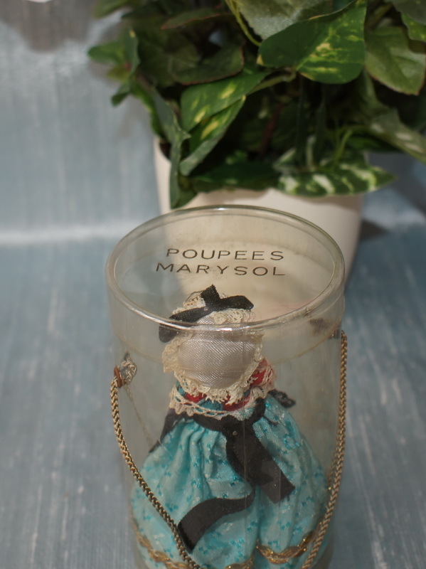Старинная мини куколка Petitcollin в упаковке, 7 см (арт.1400708)
