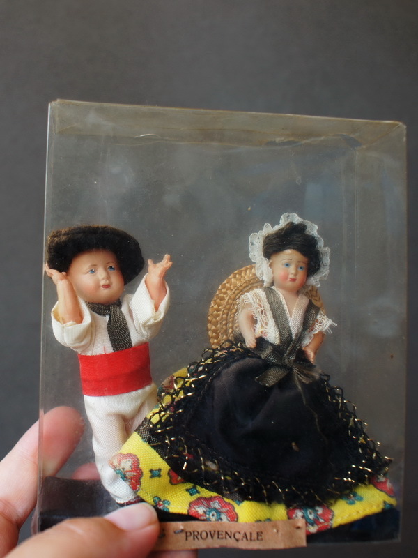 Старинные целлулоидные куклы Petitcollin, 9 см (арт.1400735)