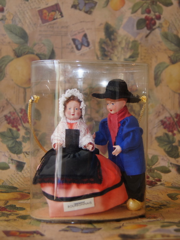 Старинные куклы Petitcollin, целлулоид, 9 и 13 см (арт.1400743)