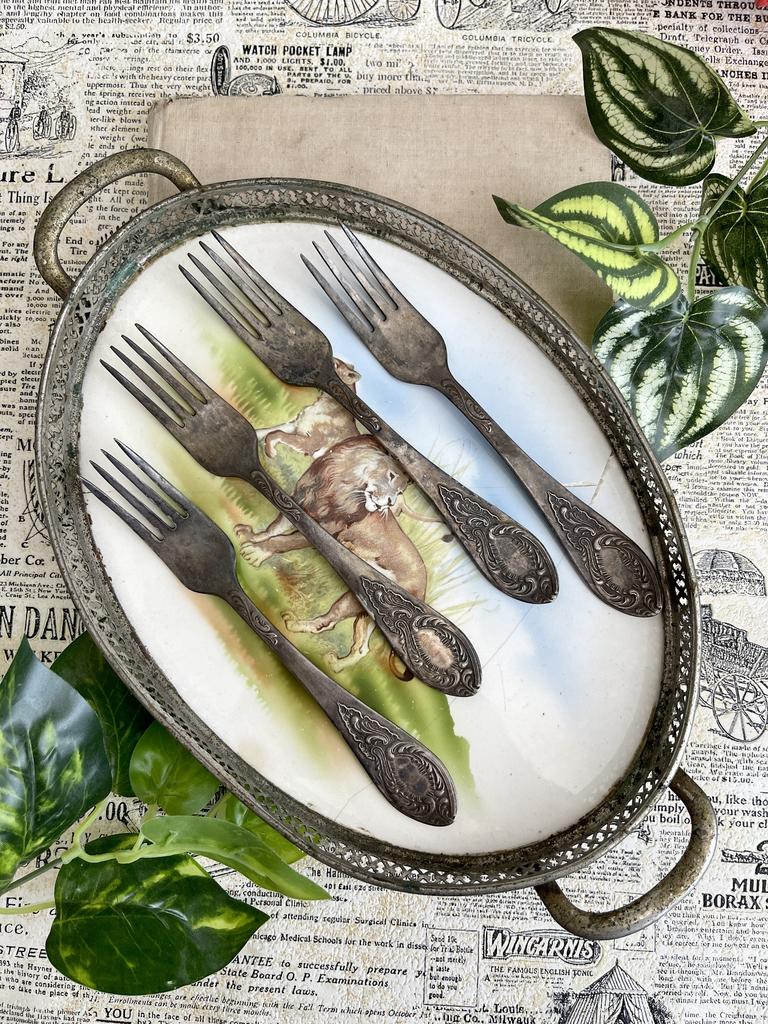 Вилки мельхиоровые СССР