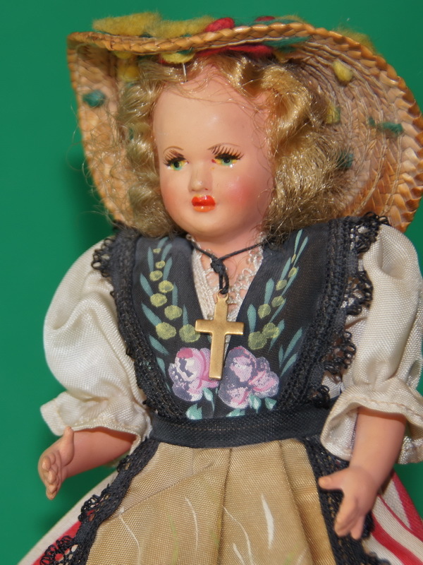 Старинная кукла Petitcollin, 17 см (1401005)