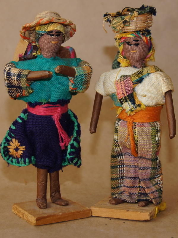 Оригинальные куклы из Гватемалы, 15 см (700575)