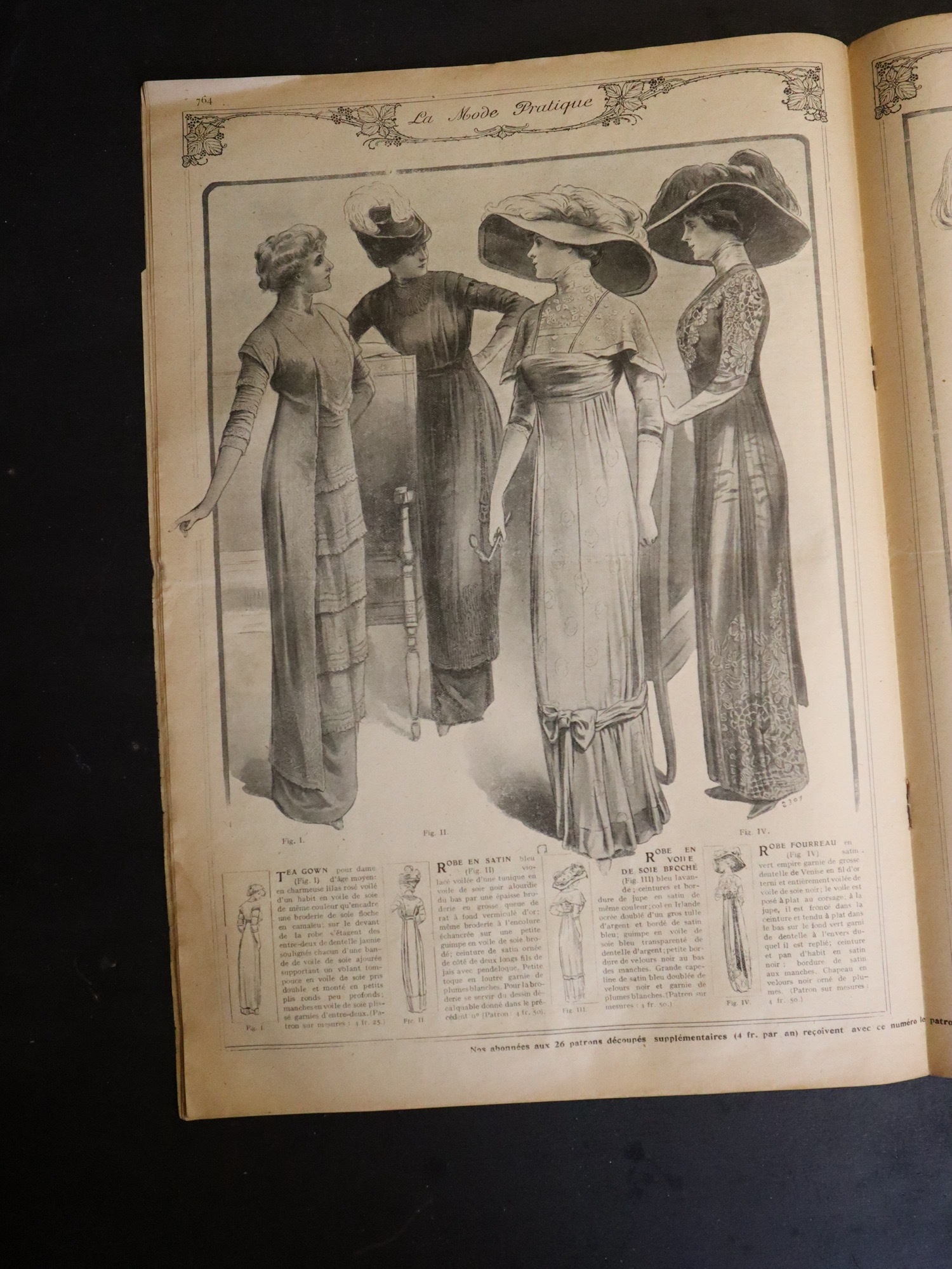 1910 г., 22 октября, Модный журнал, Париж