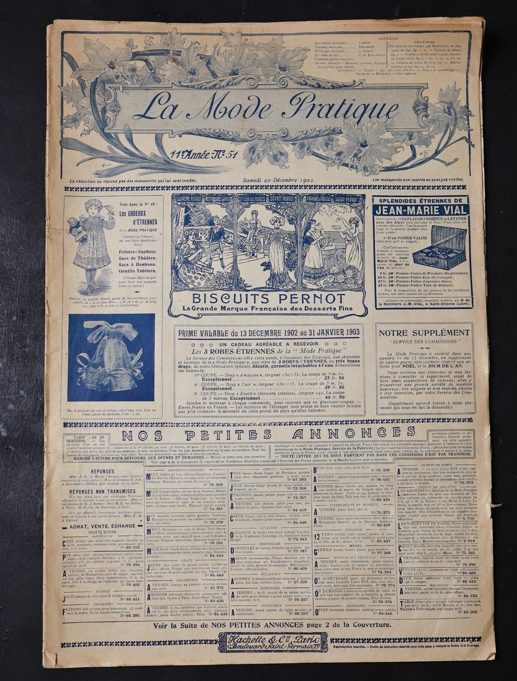 1902 г., декабрь, модный журнал, Париж