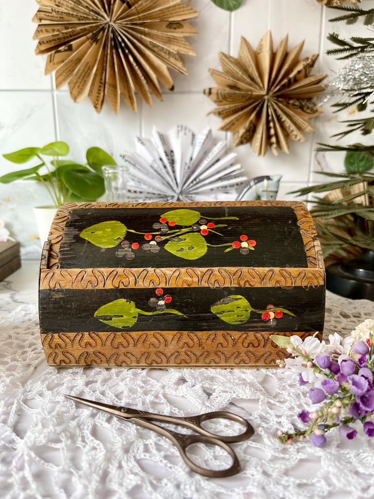 Шкатулка деревянная СССР