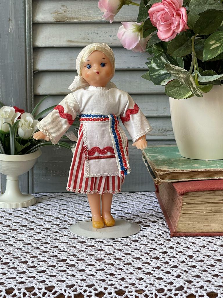 Кукла"Белоруска"  этикеткой, 18 см