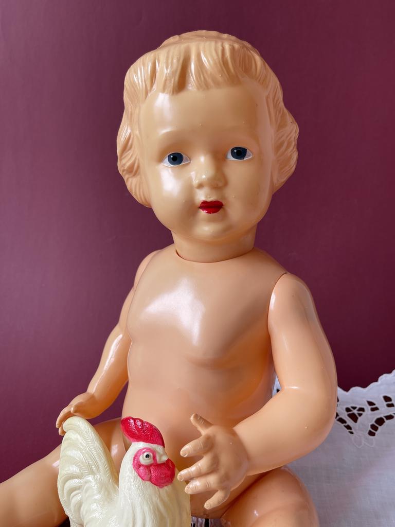 Советский целлулоидный пупс, целлулоидная кукла, кукла ссср, советская кукла