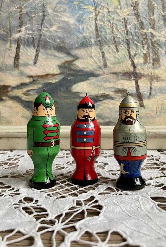 Деревянные солдатики