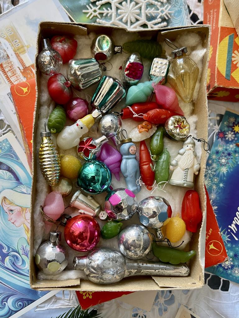 Елочные игрушки СССР Малютка