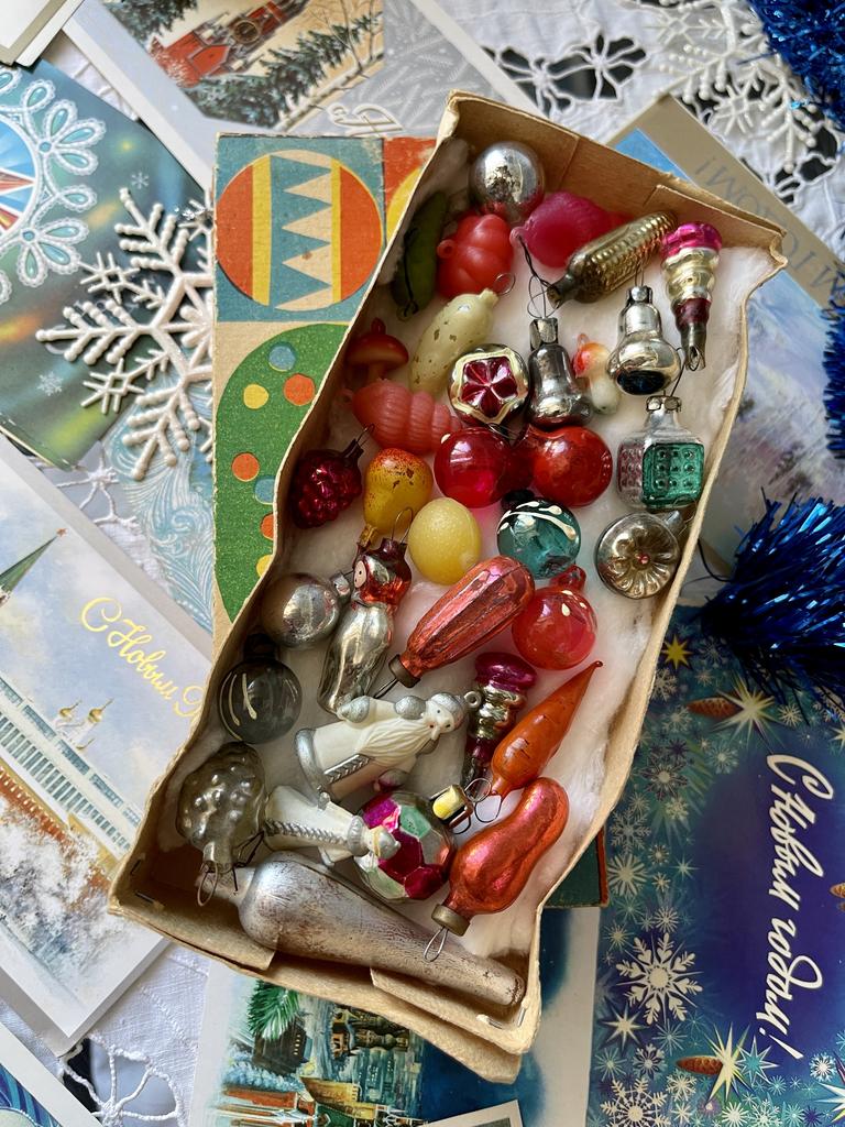 Елочные игрушки СССР Малютка