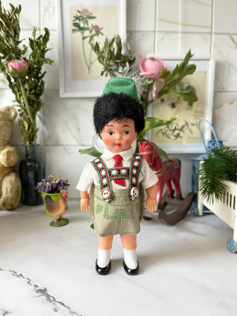 Немецкая кукла-мальчик, 15 см