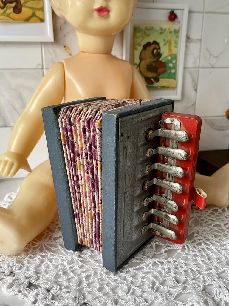 Гармошка детская, рабочая; редкая