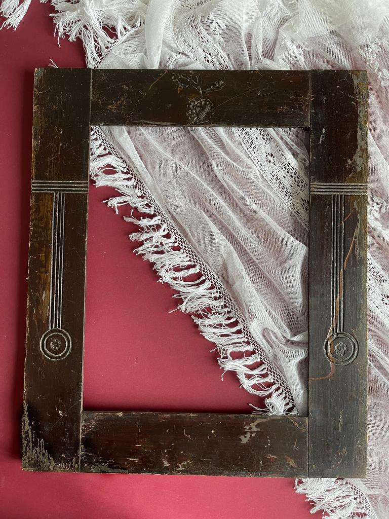 Старинная деревянная рама ар-деко