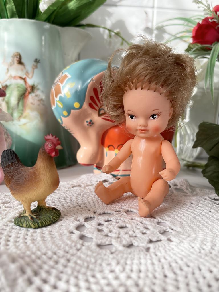 Аришка с волосами, 12 см,