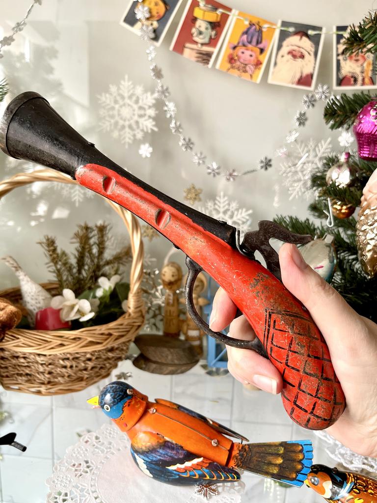 Мушкет жестяной, игрушка СССР