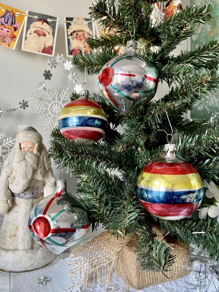 Елочные шара стеклянные СССР
