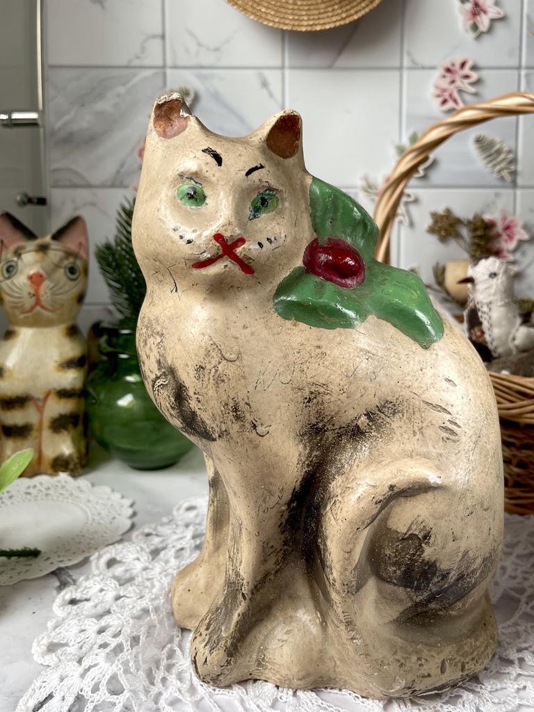 Старинная копилка-Кот, редкий