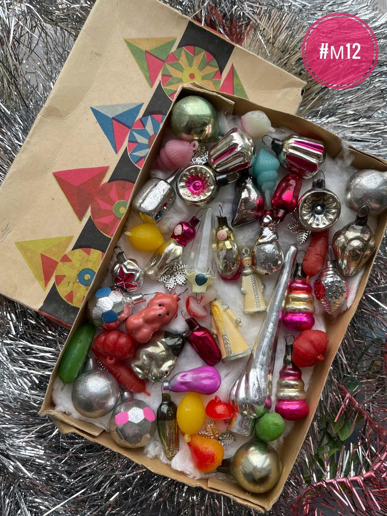 Малютка, елочные украшения, 1971 г.; #М12