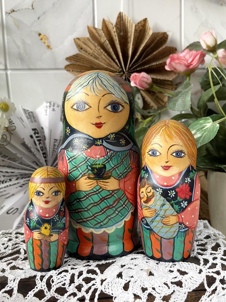 Авторская матрешка, 1994 г