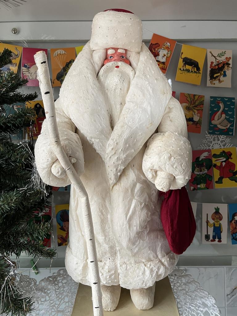 Ватный большой подставочный Дед Мороз