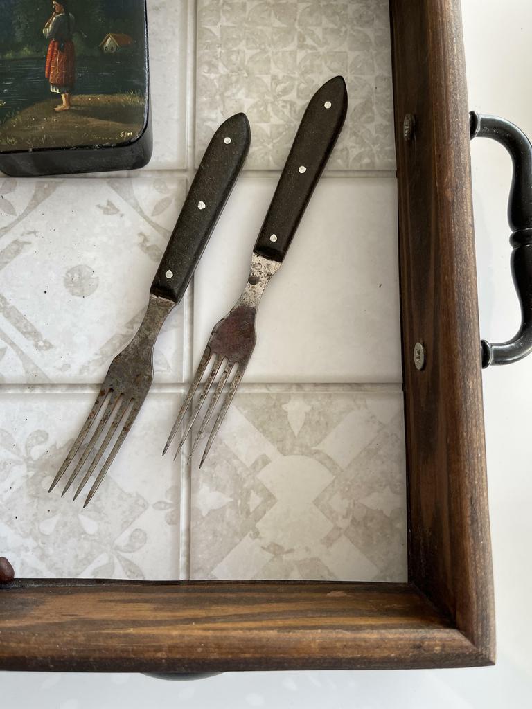 Вилки ранее советские с клеймом