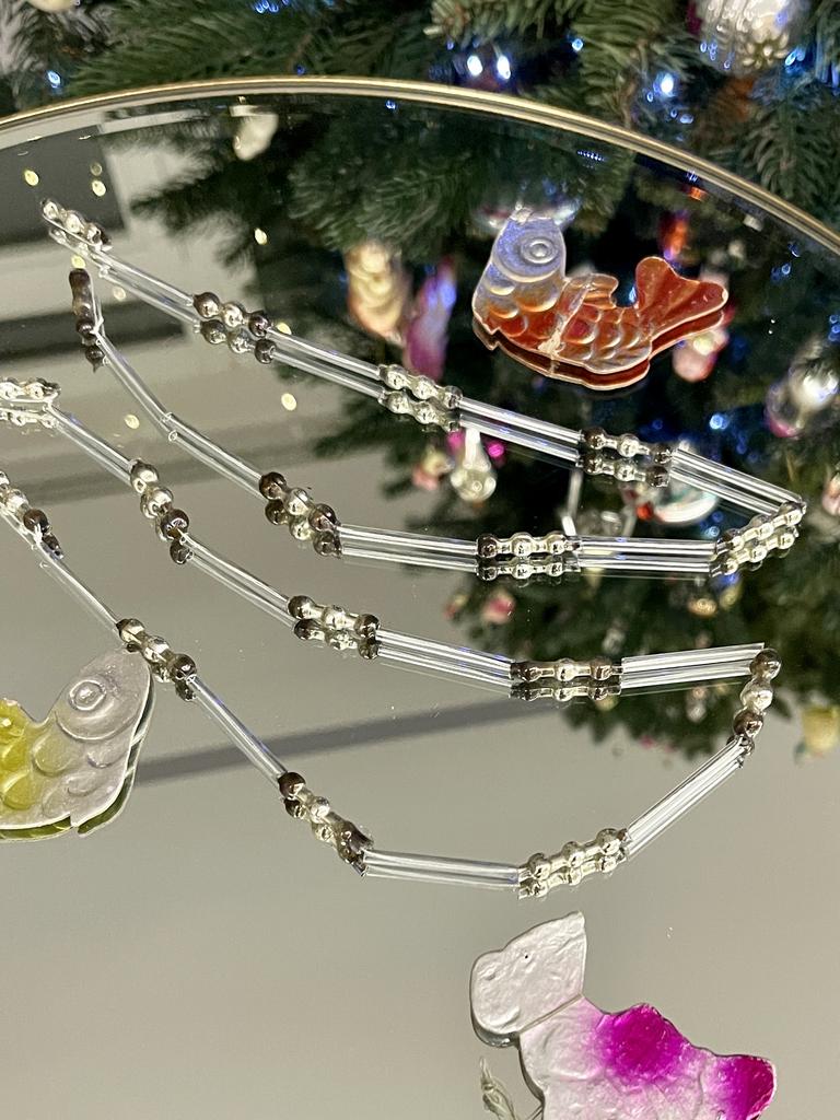 Мини бусы для елочки #мб2