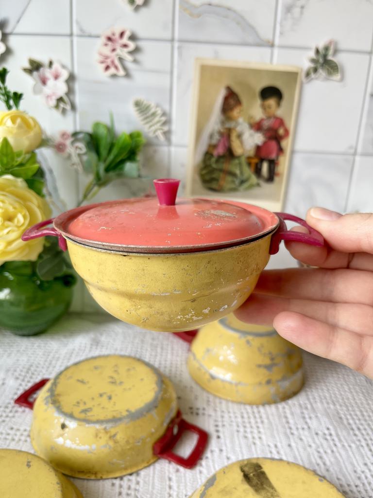 Кукольная посудка СССР