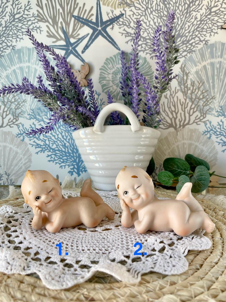 Фарфоровый Кьюпи малыш ангел