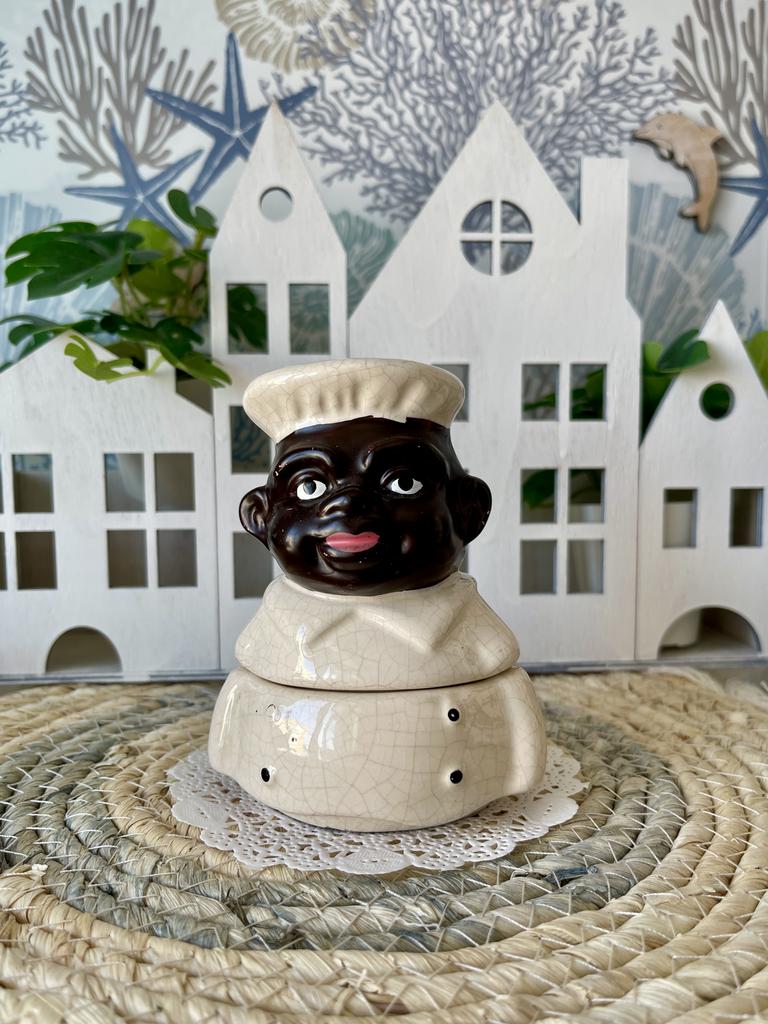 Коллекционная старинная  солонка-перечница