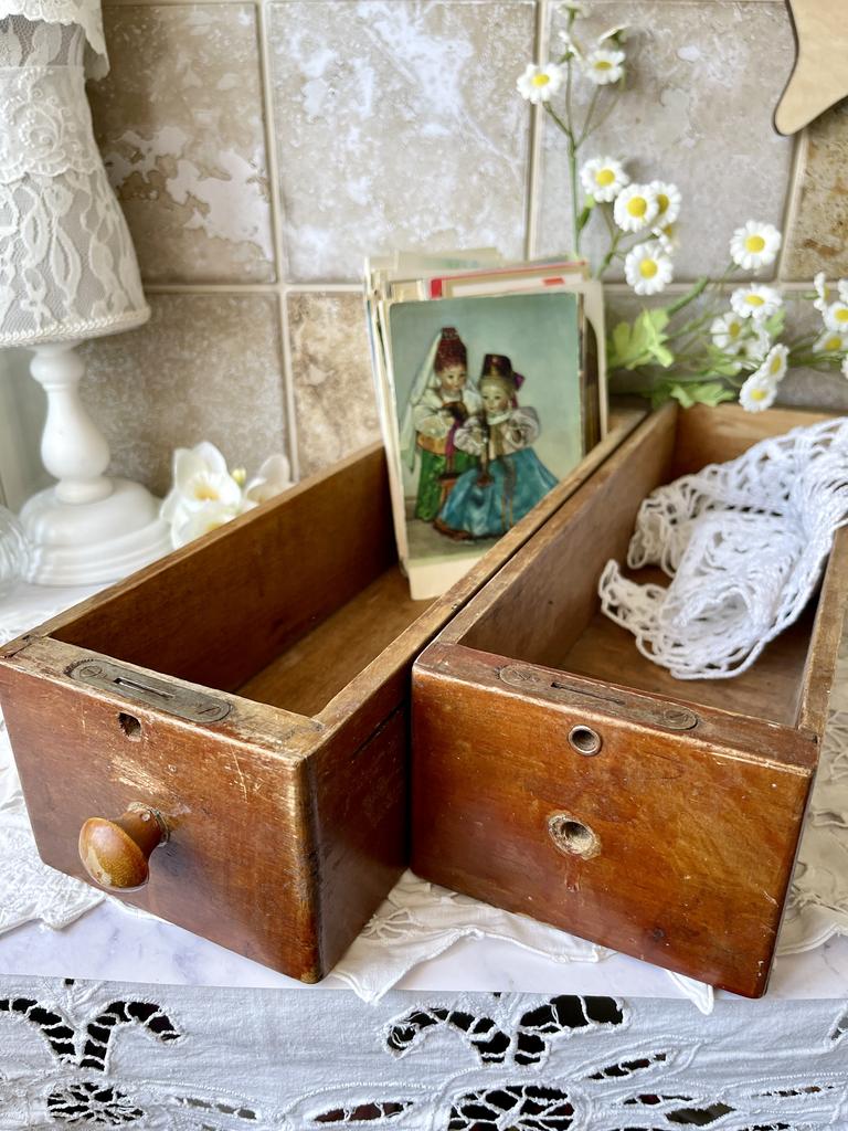 Деревянные ящички, 1 шт