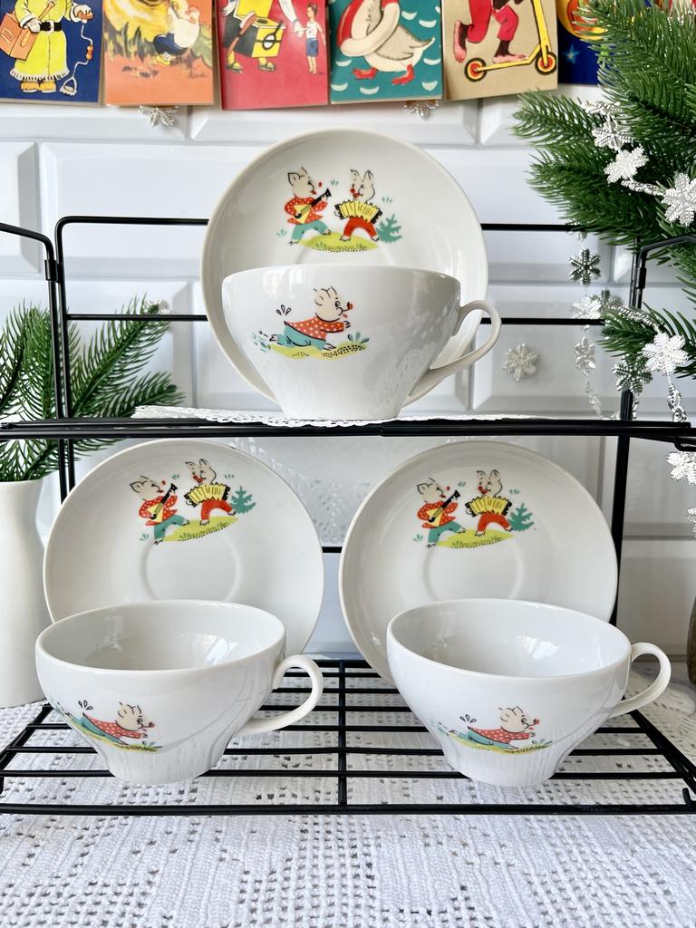 Сервиз детский Три поросенка