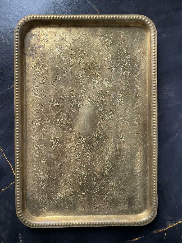 Старинный поднос